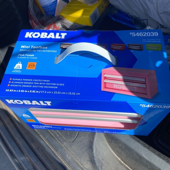 Kobalt Mini PINK toolbox - Picture 1 of 6